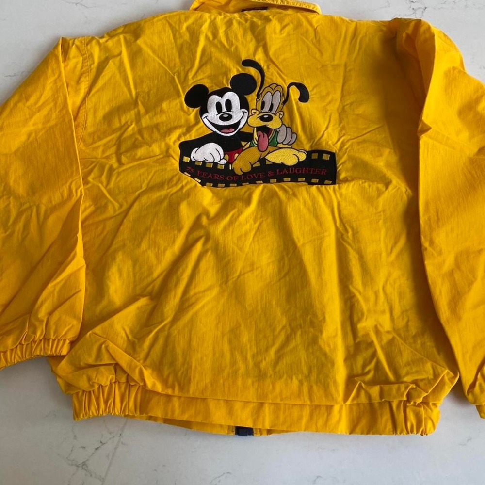 Vintage‎ Disney celebrating 75 years insulated windbreaker womens  size medium
